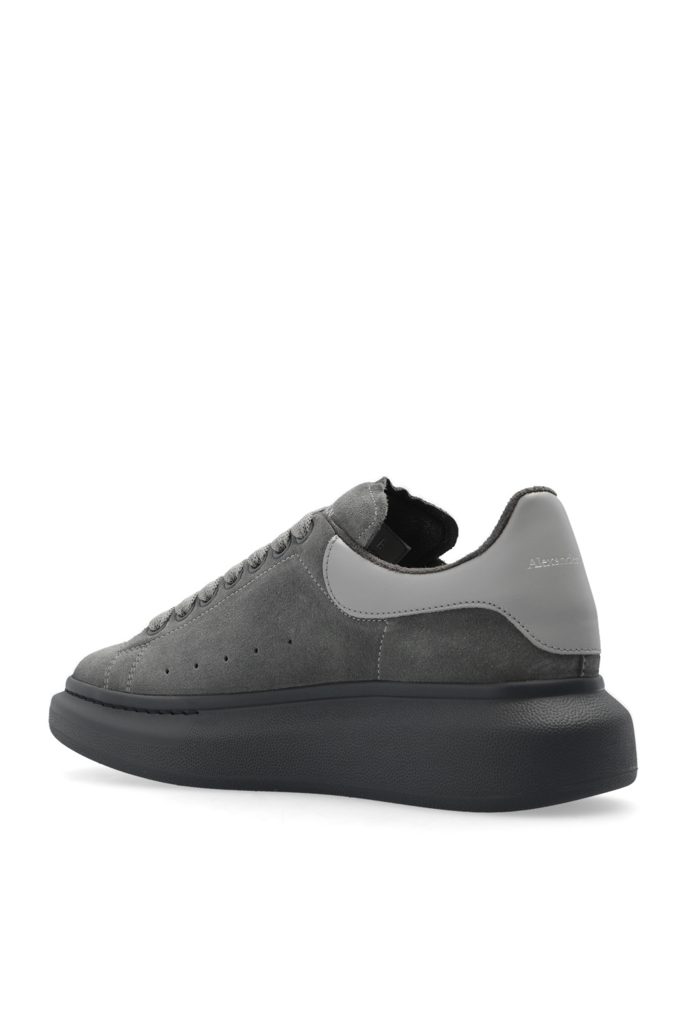 Mcqueen sales grey suede